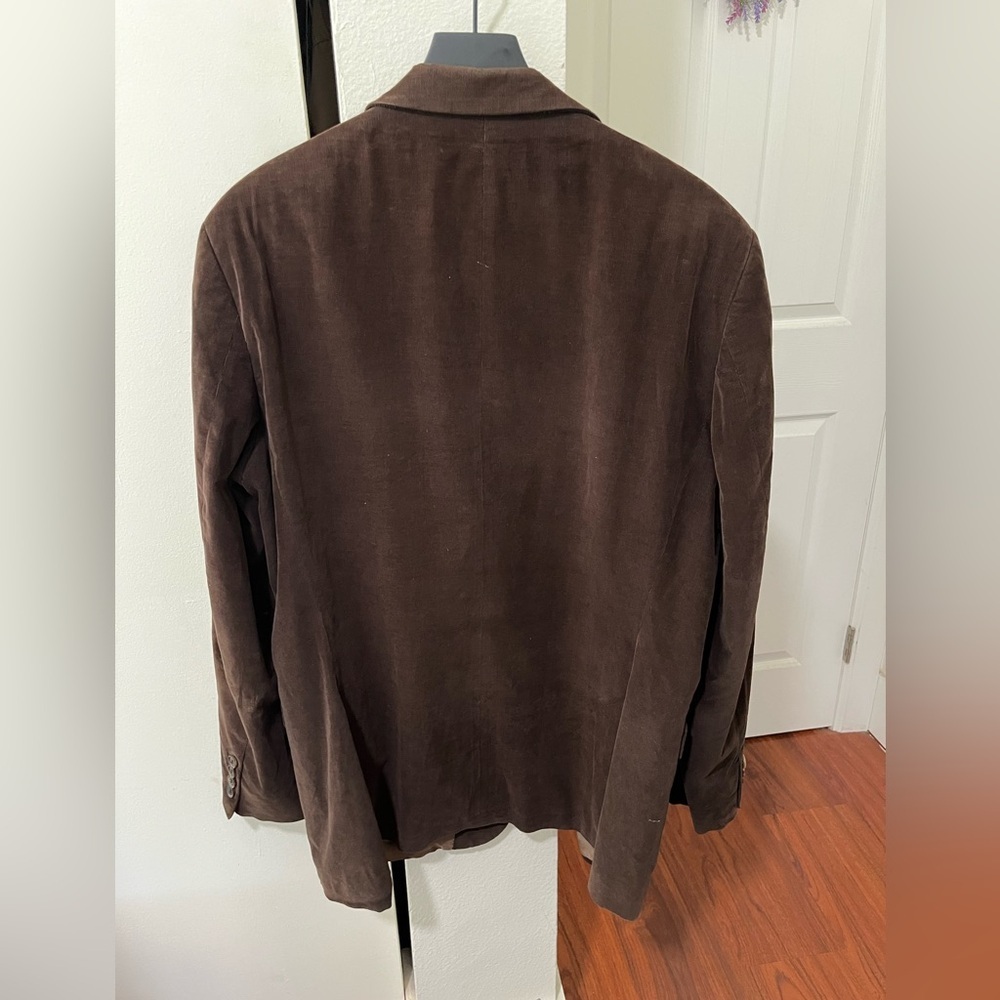 Hugo Boss Espresso Brown Corduroy Sport Coat - Picture 4 of 6